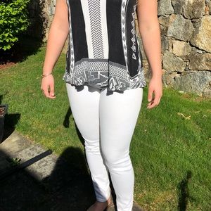 White Madewell 9” High riser skinny skinny jeans